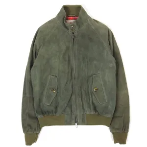 Baracuta Suede G9 Harrington Jacket Size 40