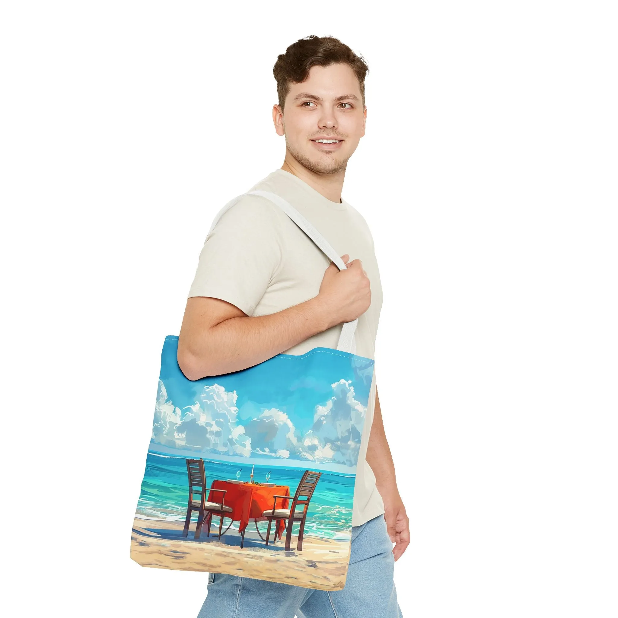 Beachside Dinner Delight! Dine by the Shore with Romance! Available in 3 sizes.
