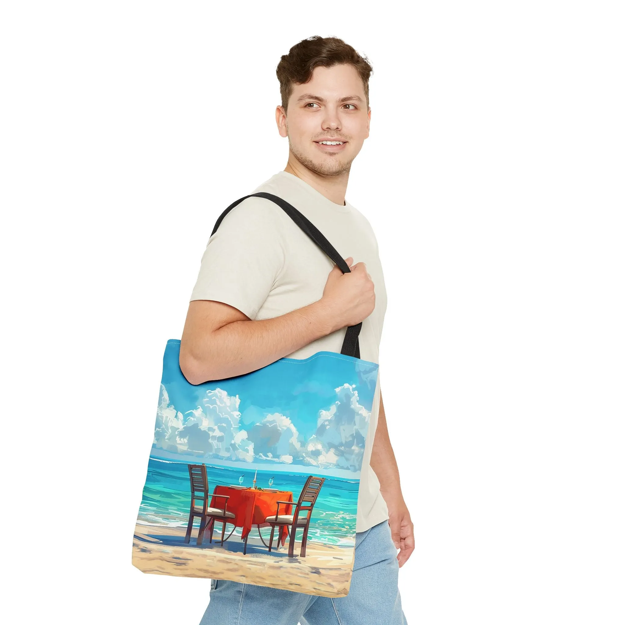 Beachside Dinner Delight! Dine by the Shore with Romance! Available in 3 sizes.