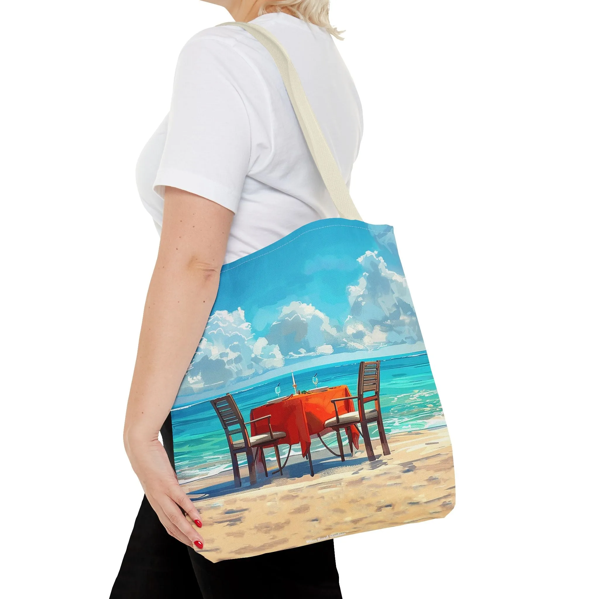 Beachside Dinner Delight! Dine by the Shore with Romance! Available in 3 sizes.