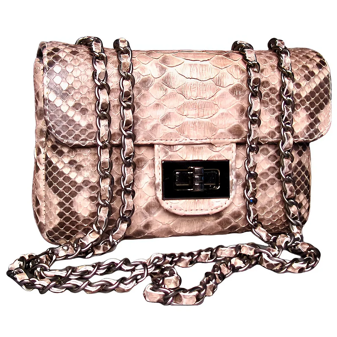 Beige Flap Bag SMALL