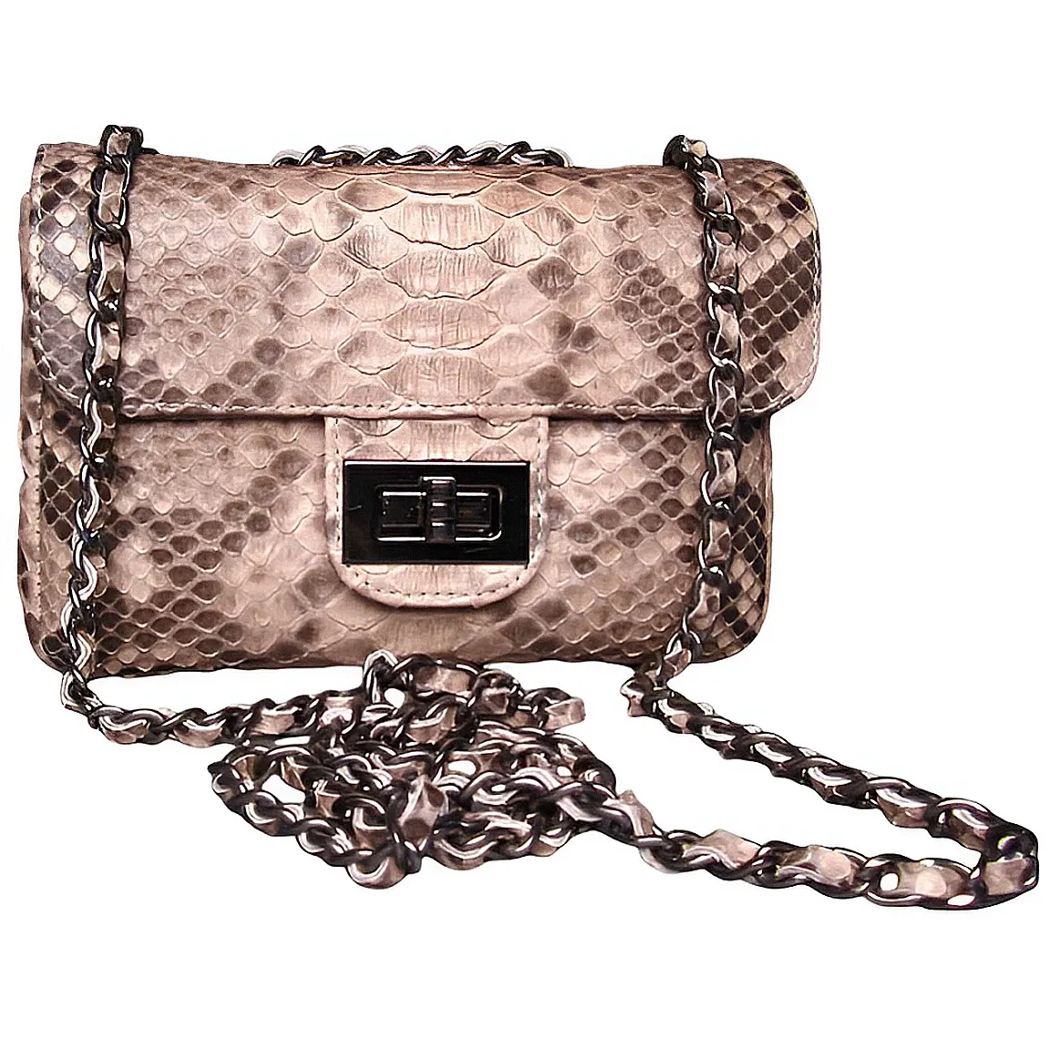 Beige Flap Bag SMALL