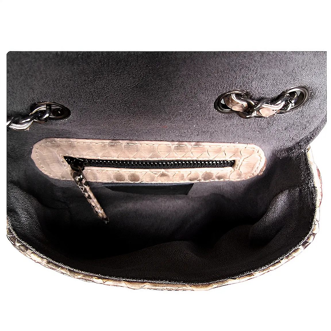 Beige Flap Bag SMALL