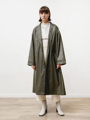 bell jacket - vegan leather bonsai green
