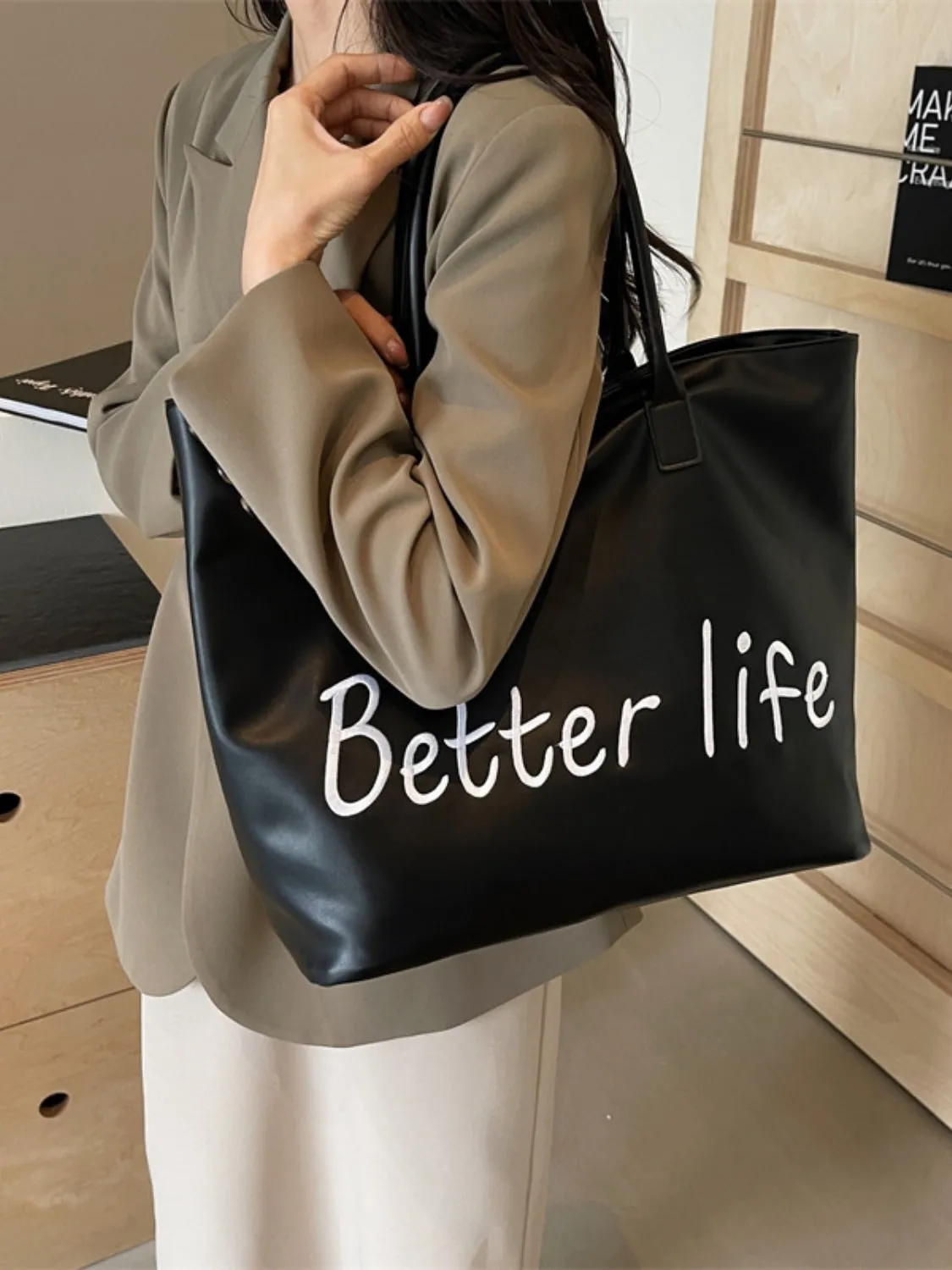 Better Life Tote Bag