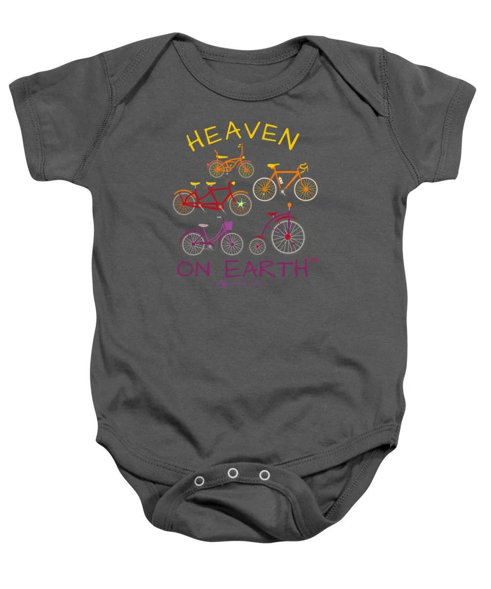 Bicycles Heaven On Earth - Baby Onesie