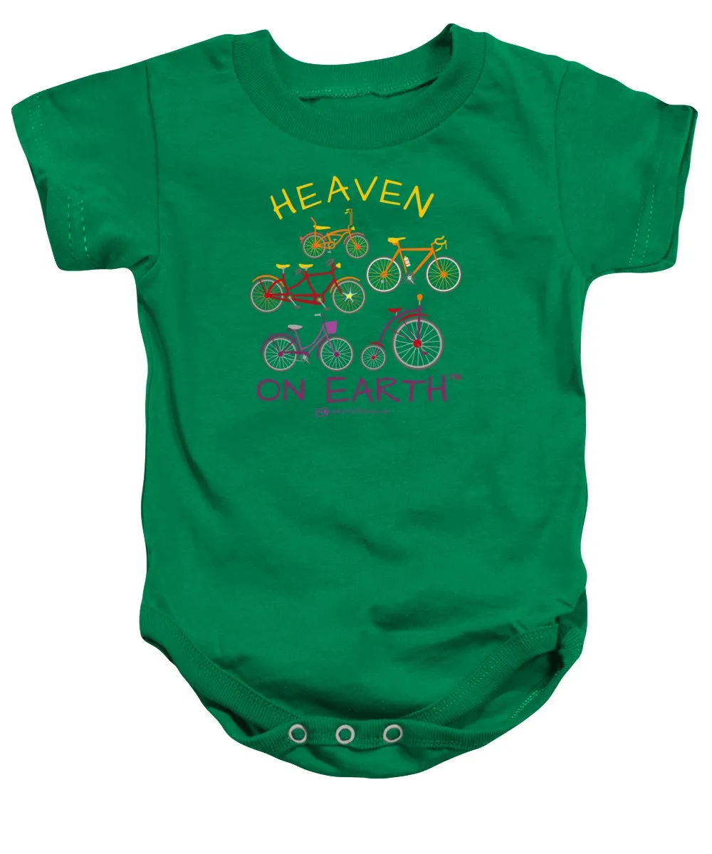 Bicycles Heaven On Earth - Baby Onesie