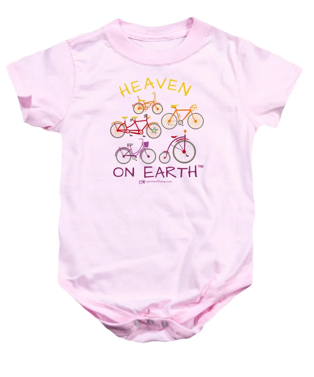 Bicycles Heaven On Earth - Baby Onesie
