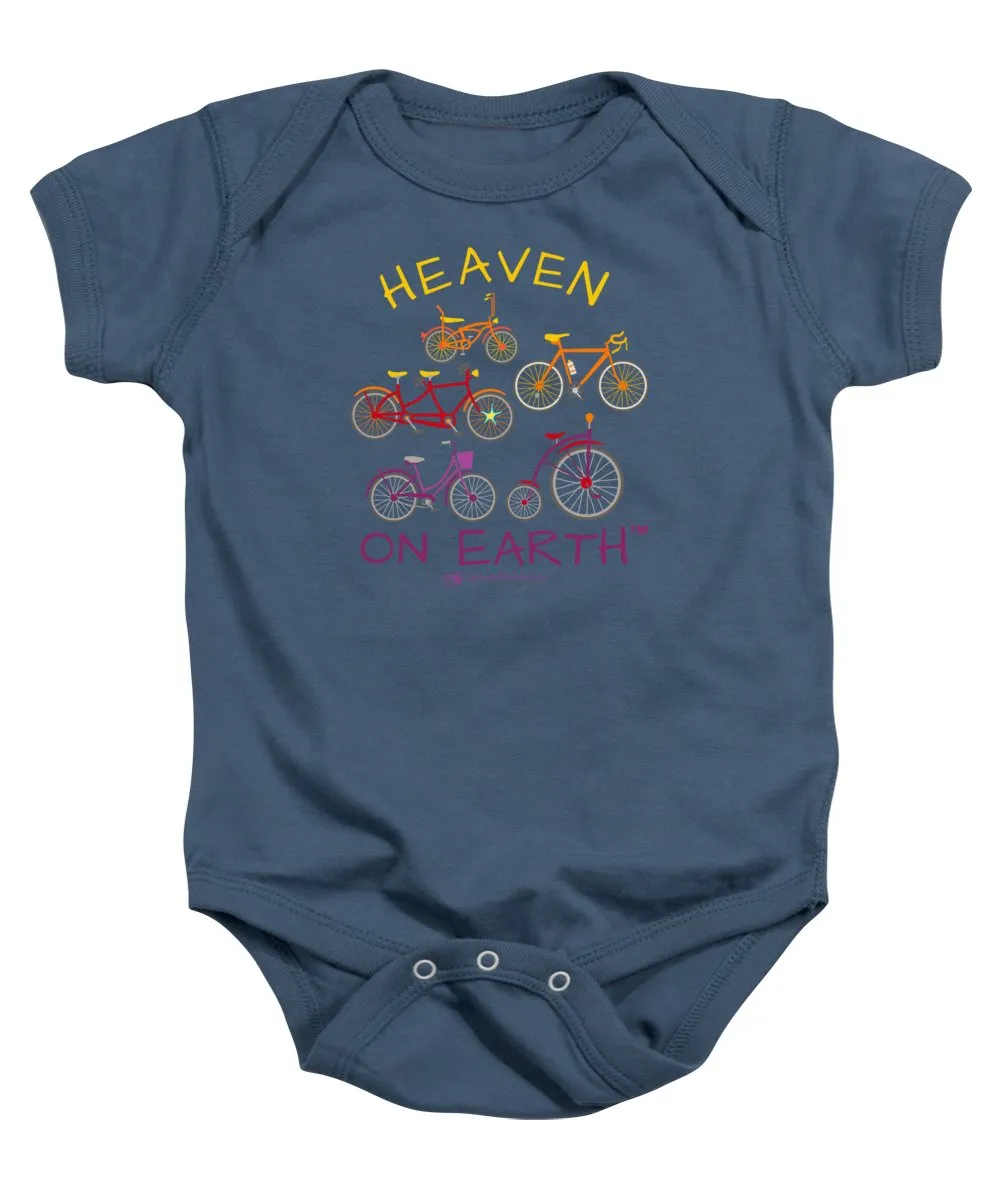 Bicycles Heaven On Earth - Baby Onesie