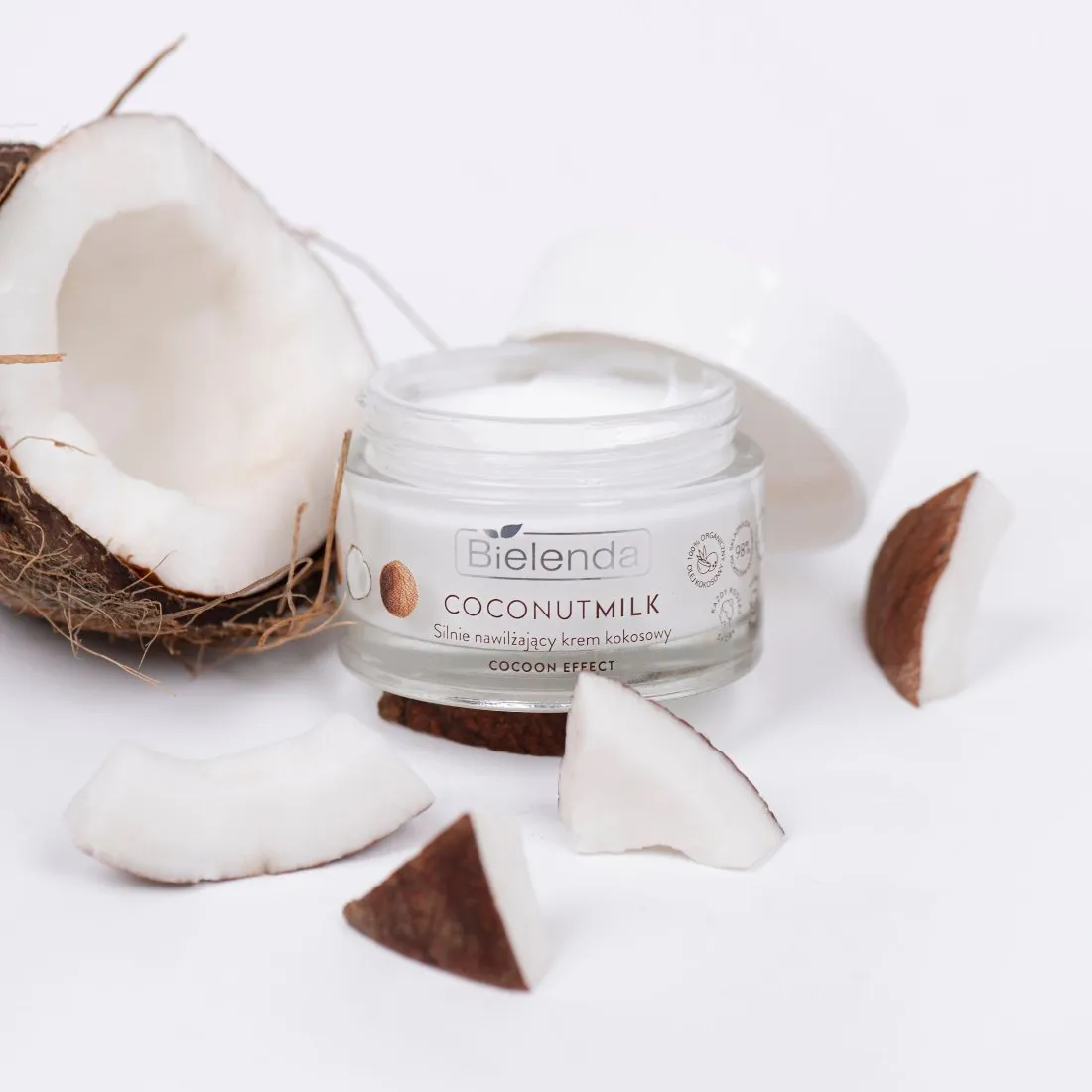 Bielenda COCONUT MILK - Deeply Moisturizing Coconut Cream COCOON EFFECT 50ml