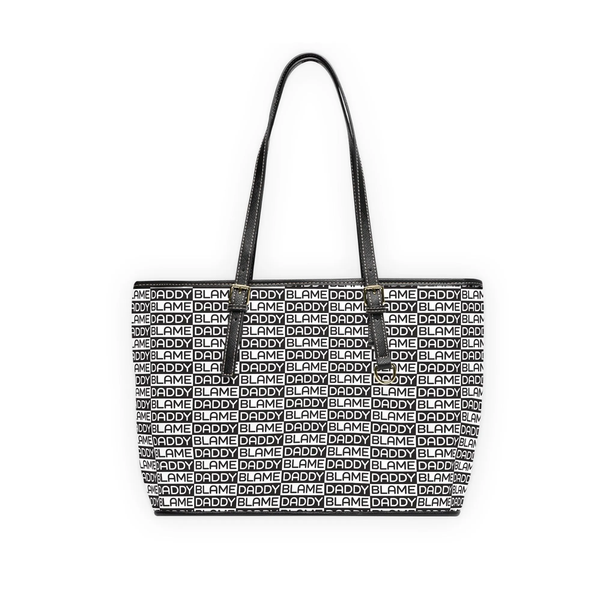 Blame Daddy Leather Shoulder Bag