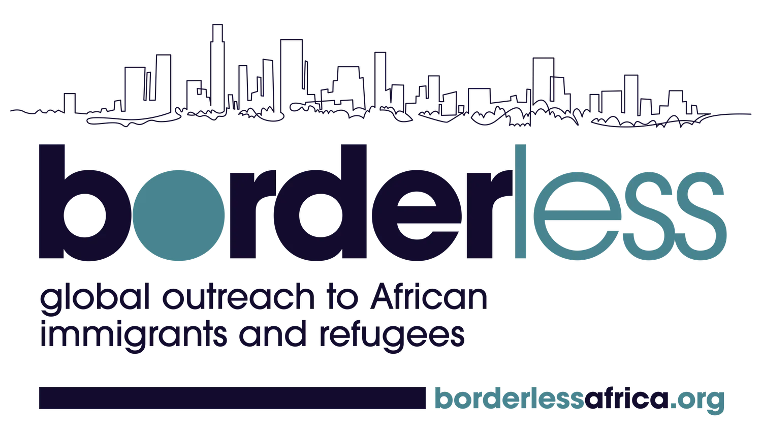 Borderless logo T