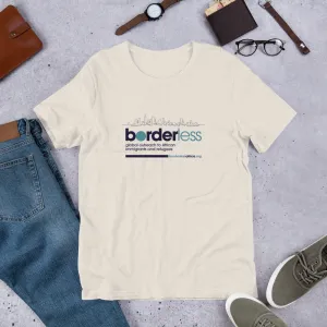 Borderless logo T