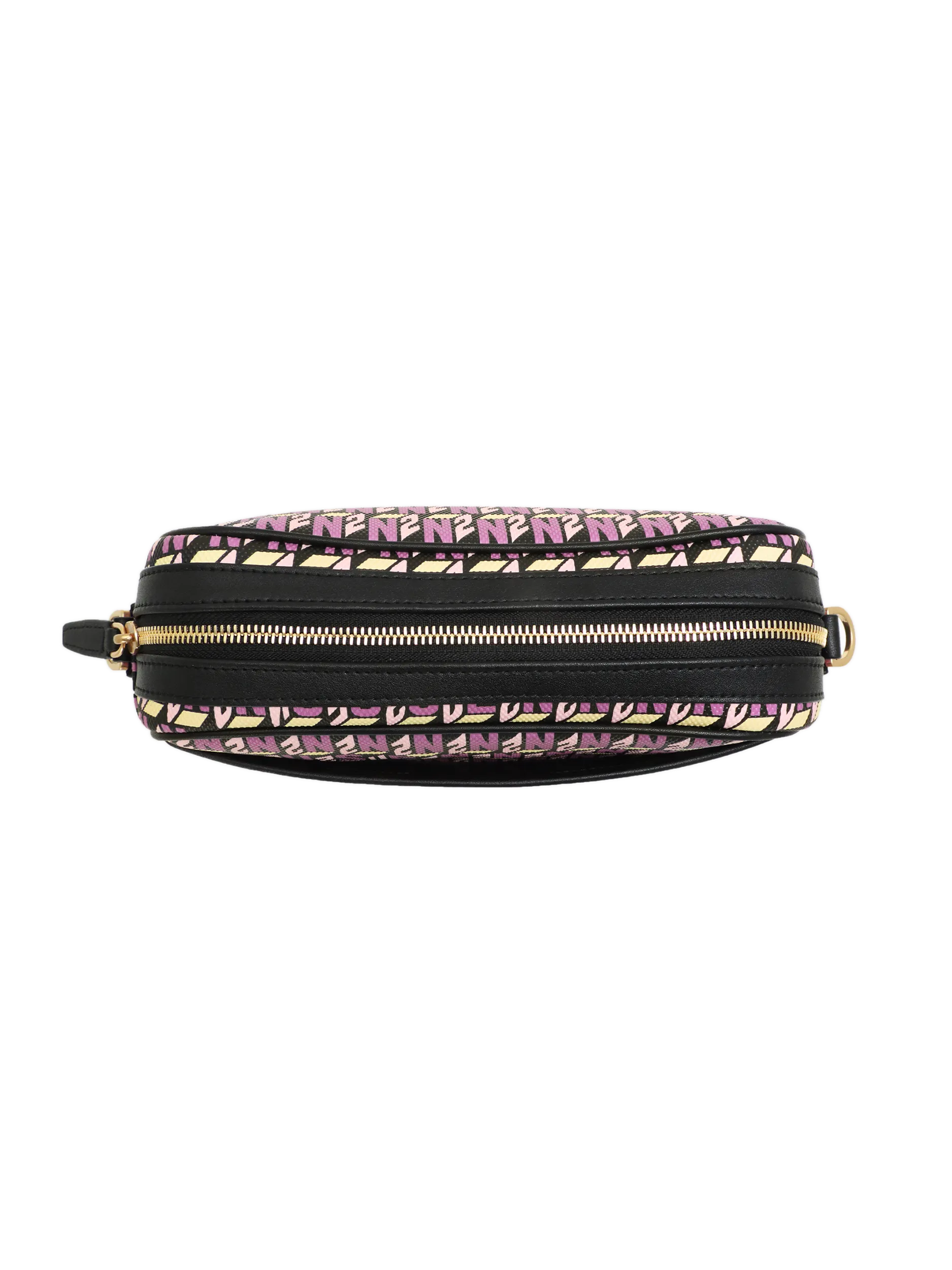Brand Cross Body Monogram Bag - Purple