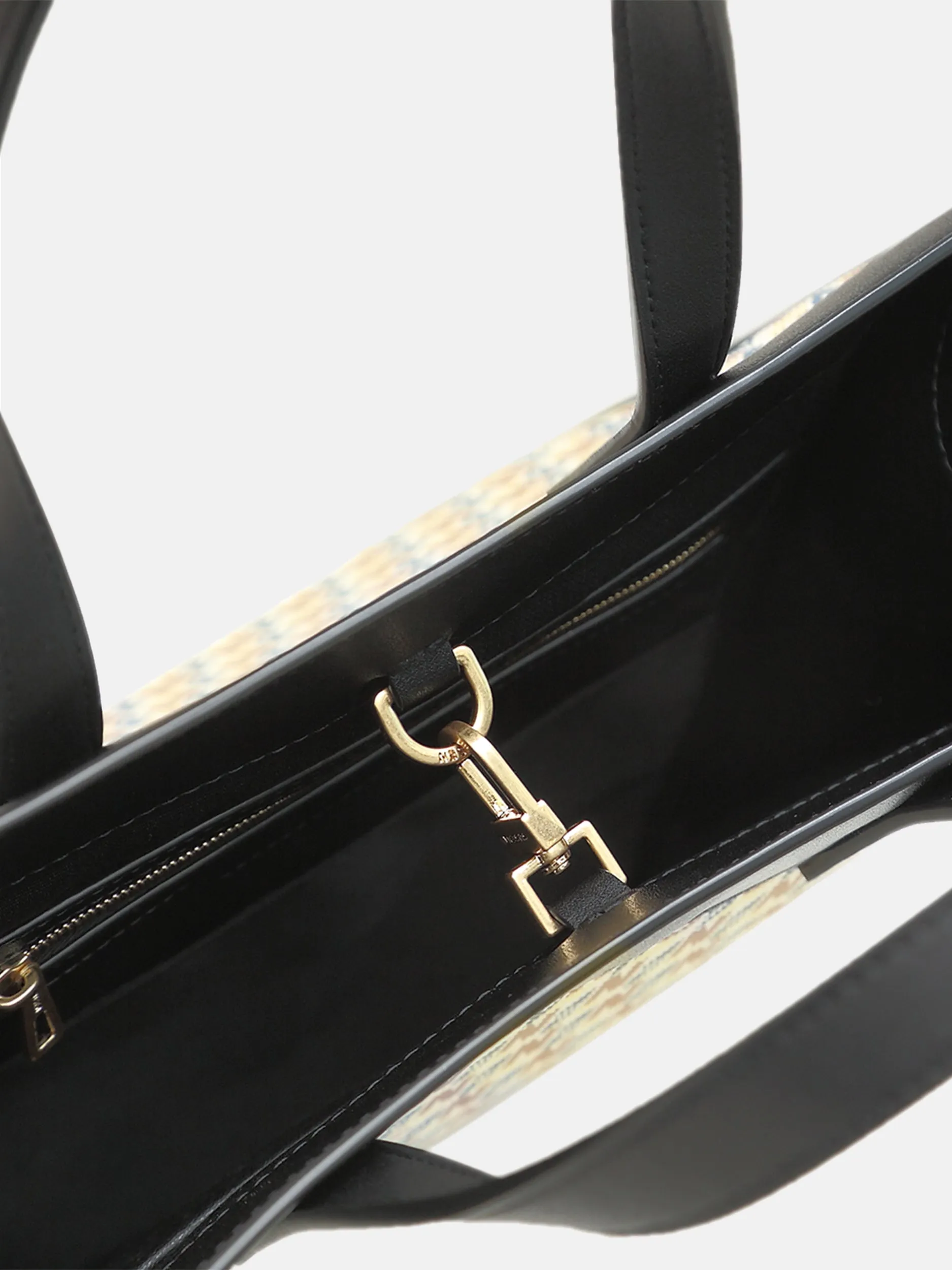 Brand Large Monogram Printed  Lnclined Shoulder Bag - Apricot