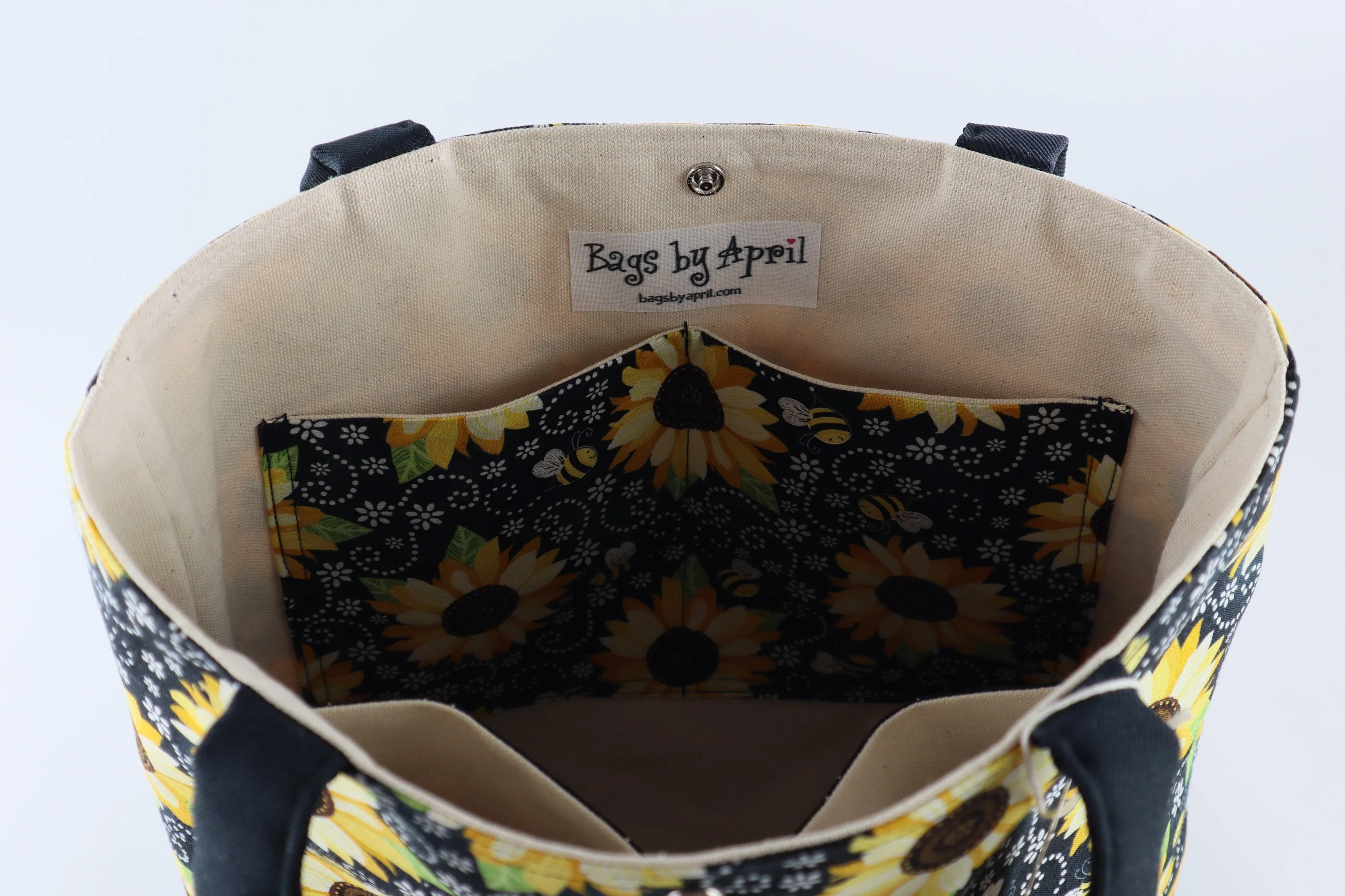 Bumblebees and Sunflowers Shoulder Bag Purse