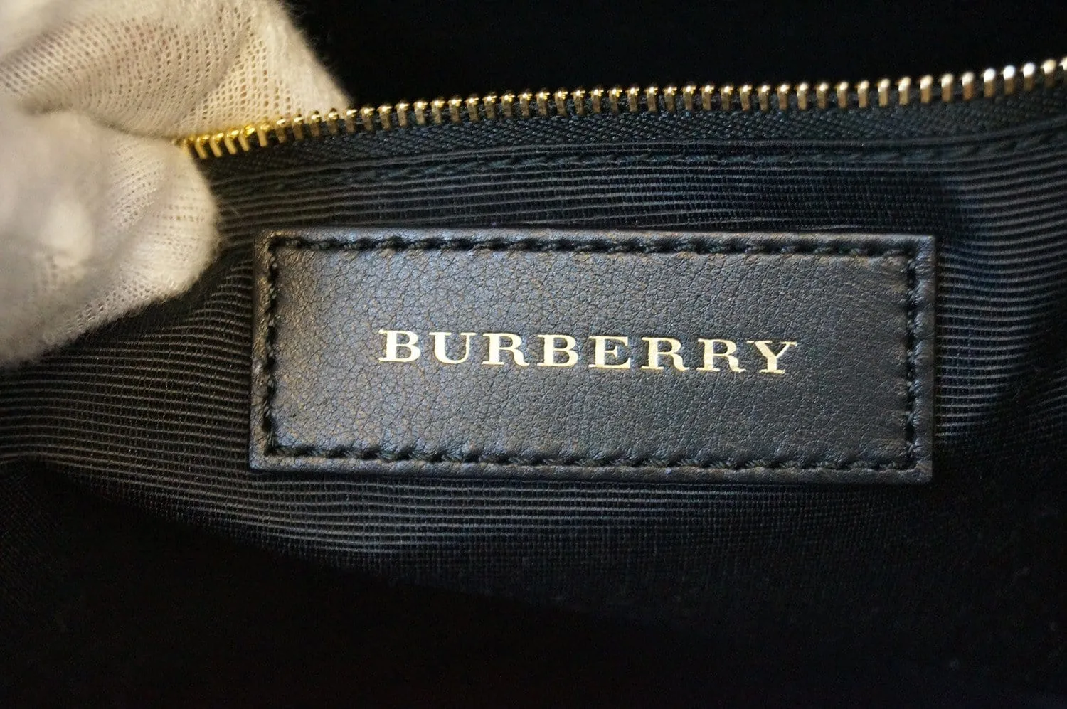 Burberry Dewsbury Red Leather Medium Check Tote Bag - Final Call