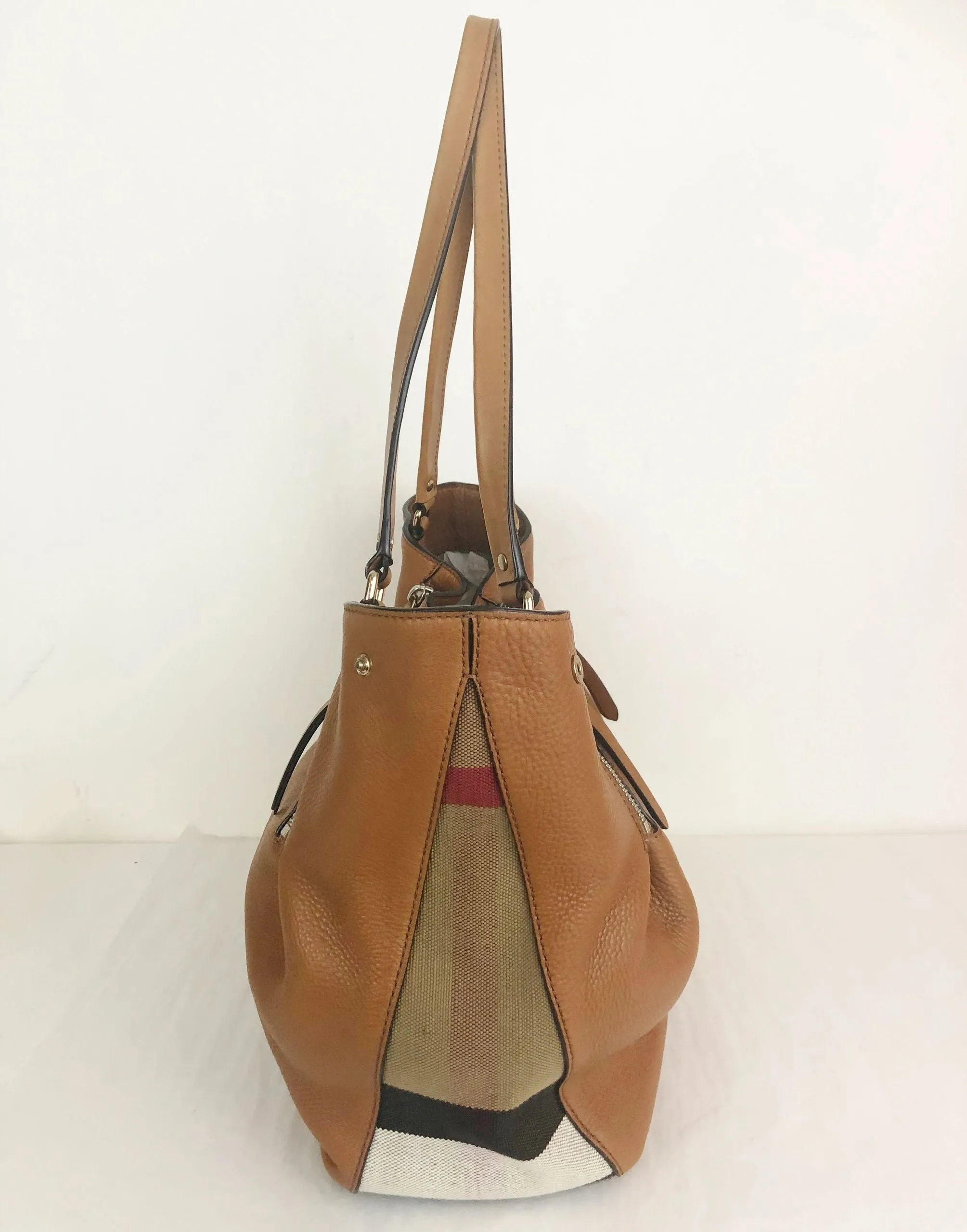 Burberry Maidstone Leather Tote