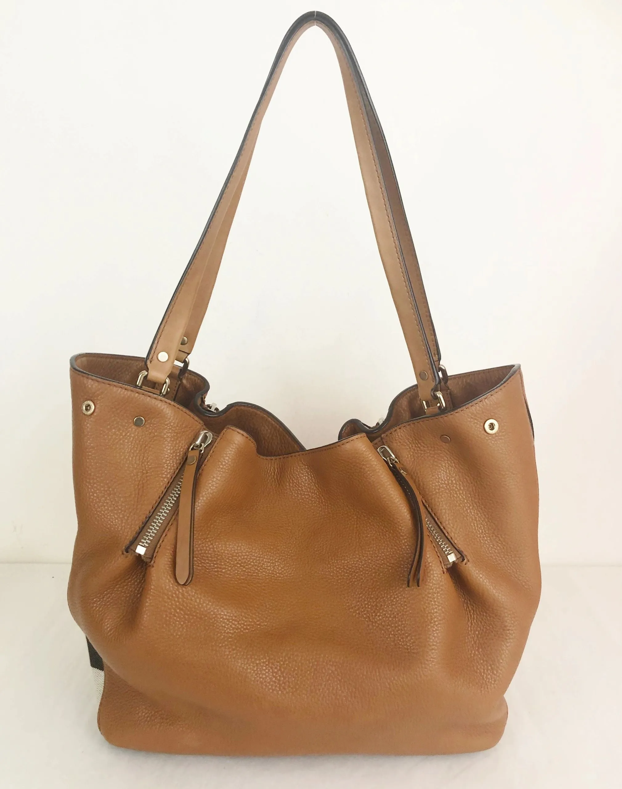 Burberry Maidstone Leather Tote