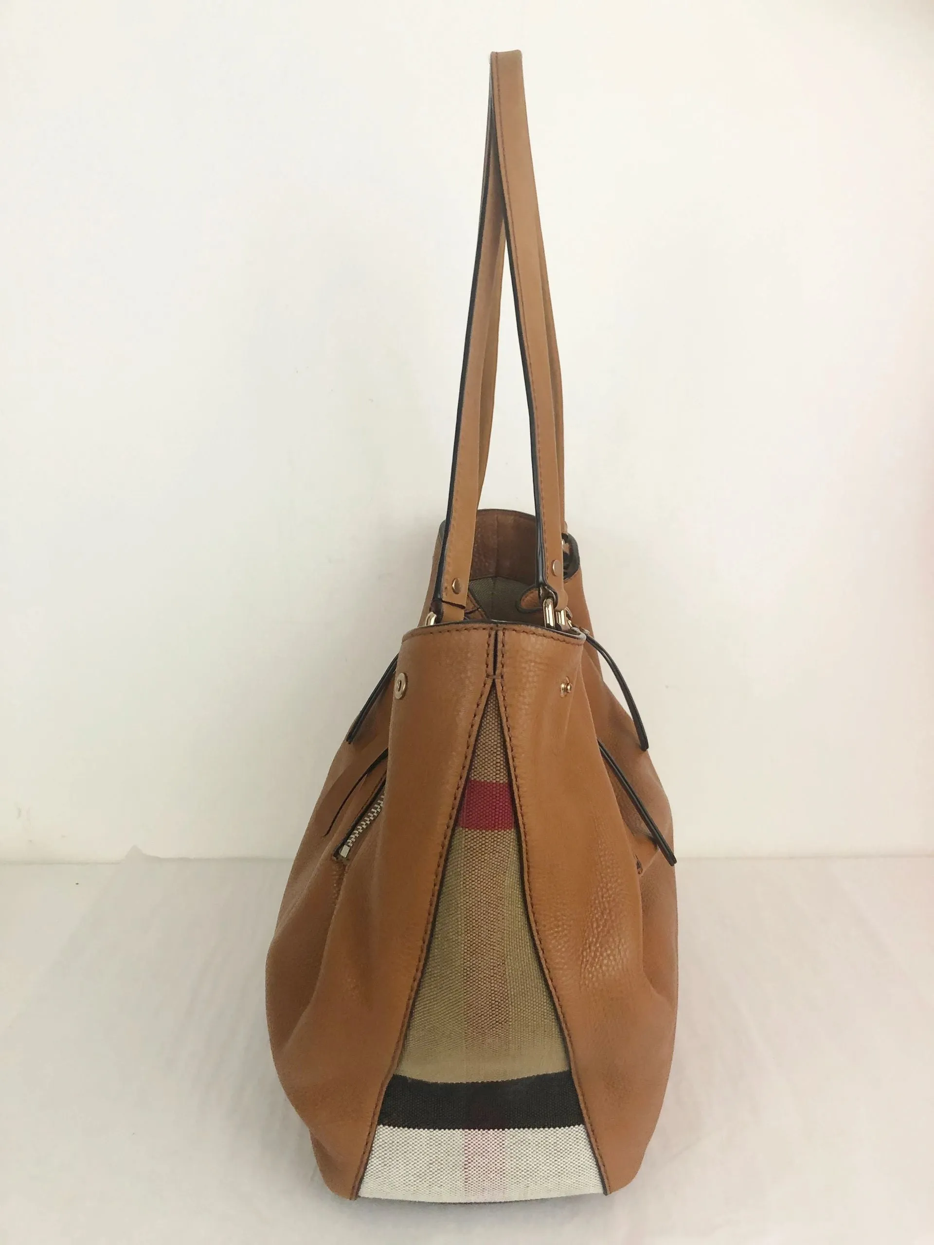 Burberry Maidstone Leather Tote