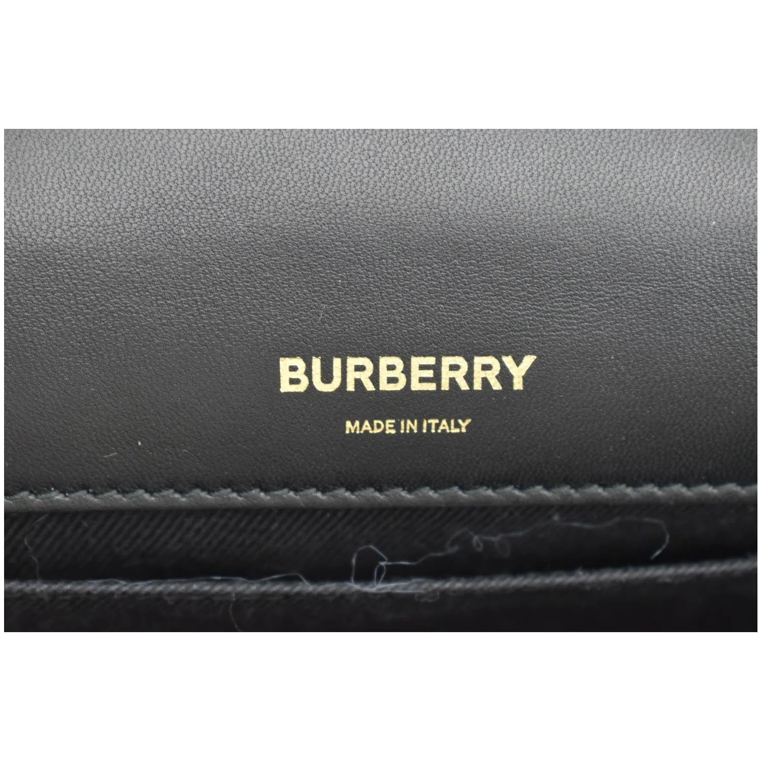 Burberry Small Horseferry Print Lola Quilted Leather Bag Black