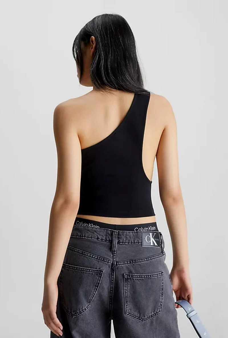 CALVIN KLEIN ONE SHOULDER TOP