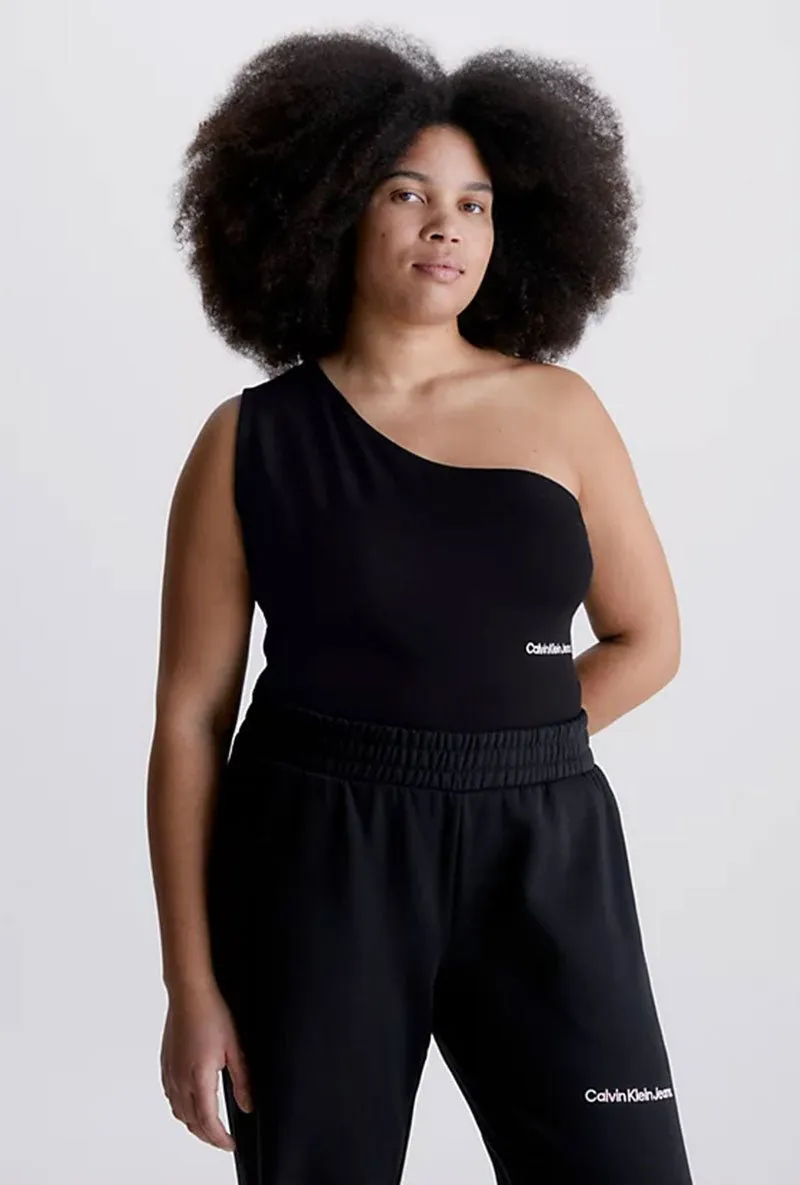 CALVIN KLEIN ONE SHOULDER TOP