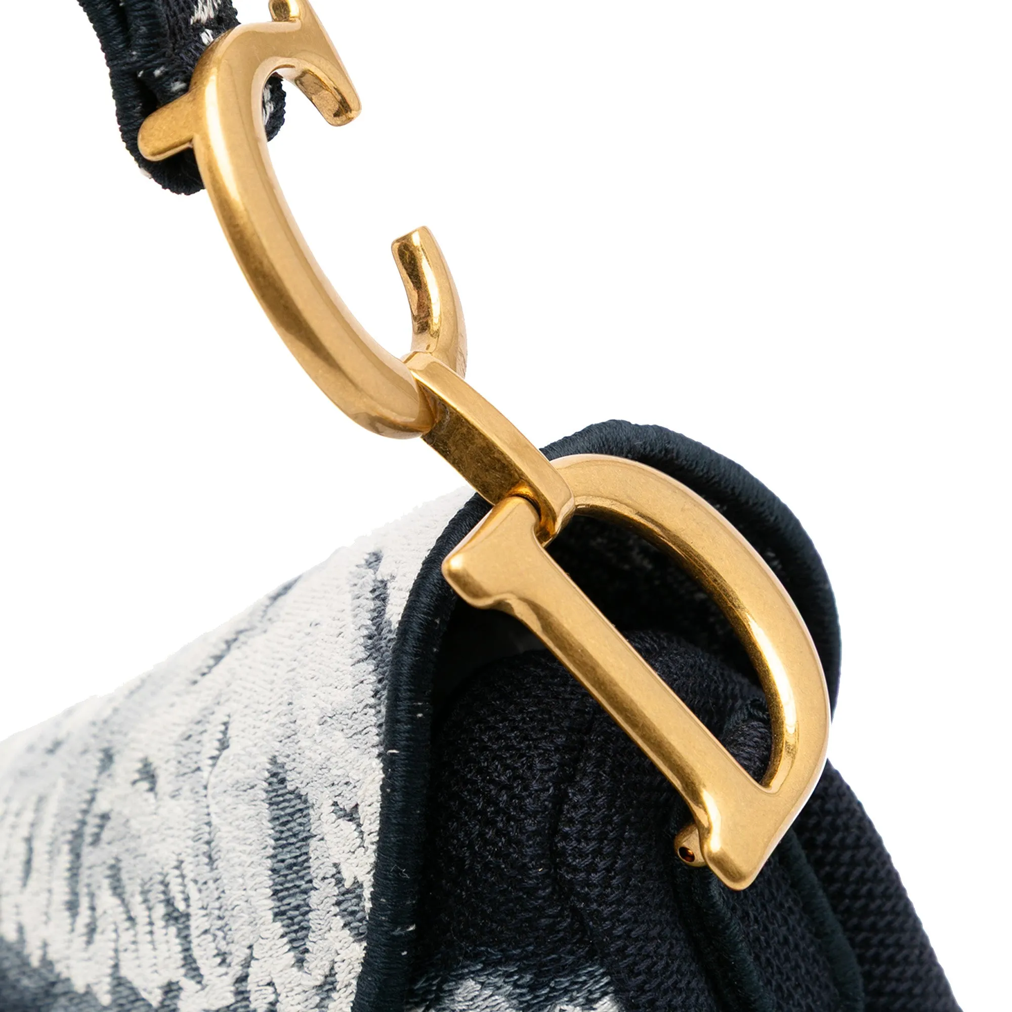 Canvas Embroidered Tie Dye Saddle Bag