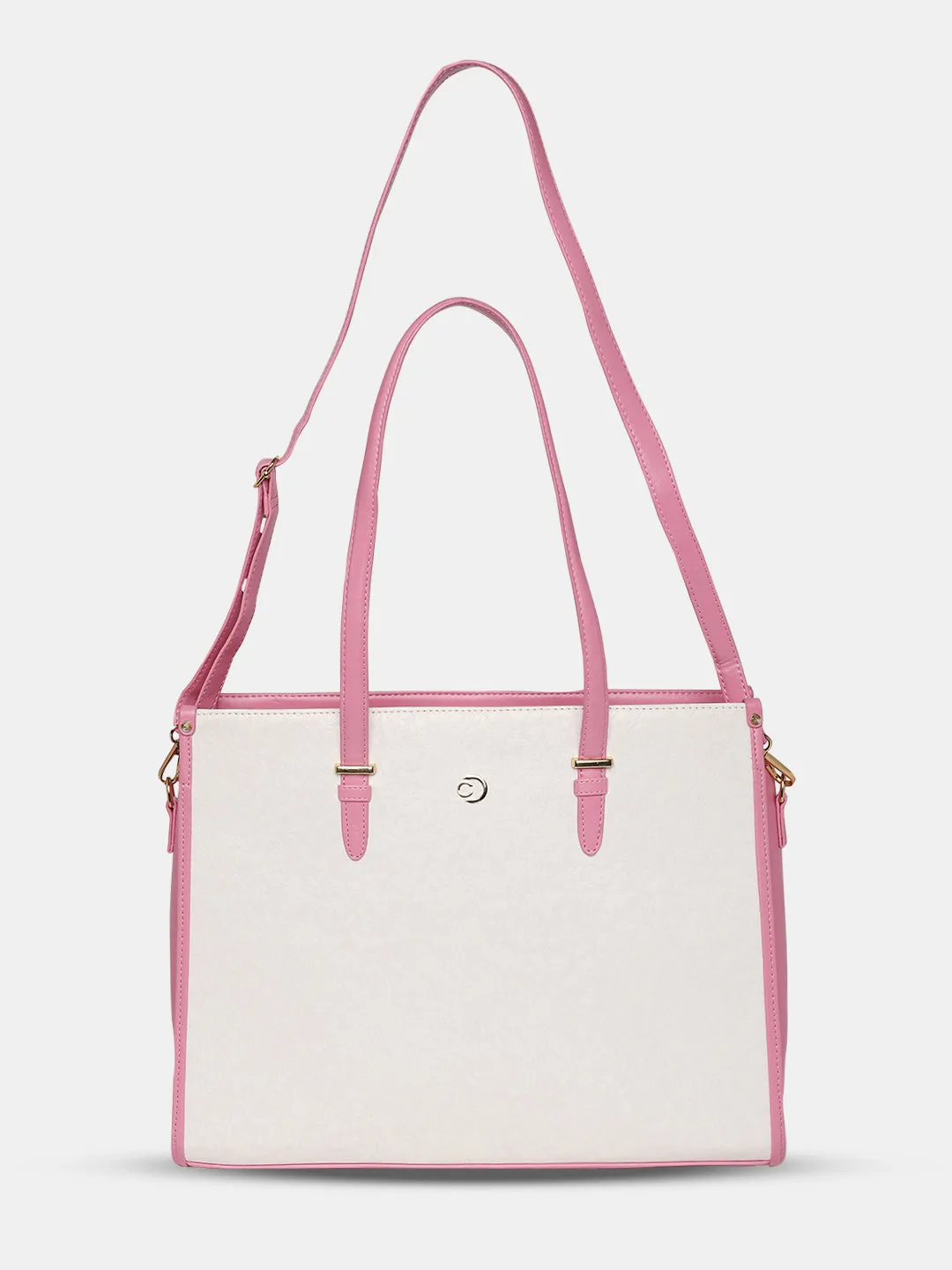 Caprese Aurora Large Pink Laptop Tote Bag