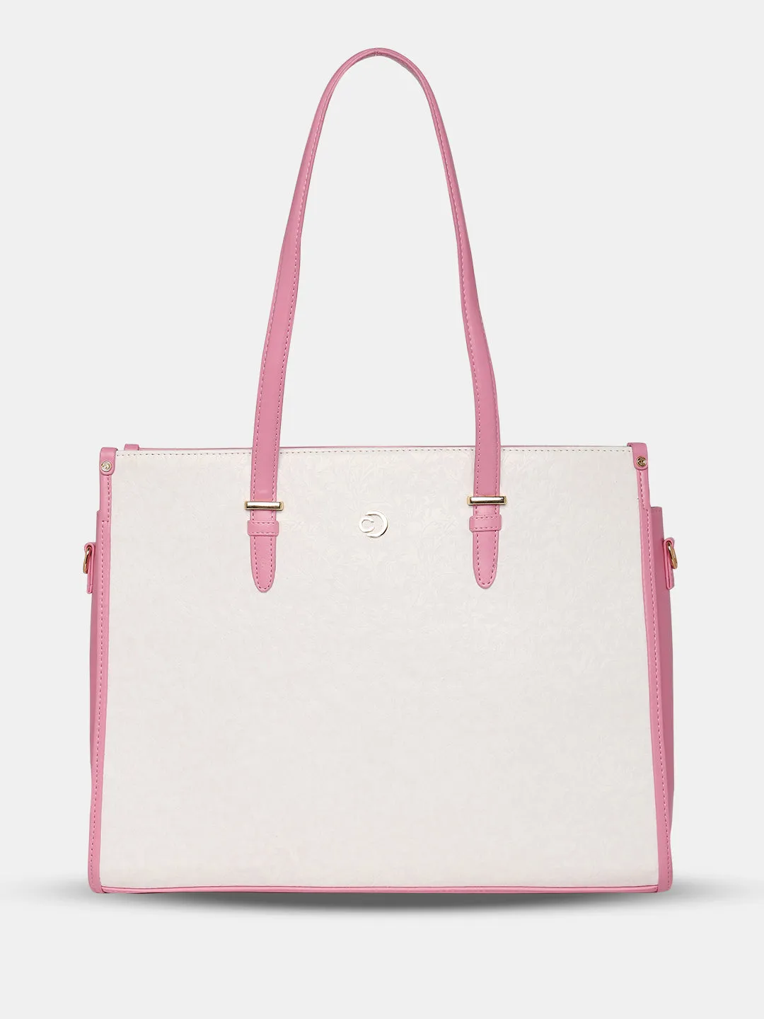 Caprese Aurora Large Pink Laptop Tote Bag