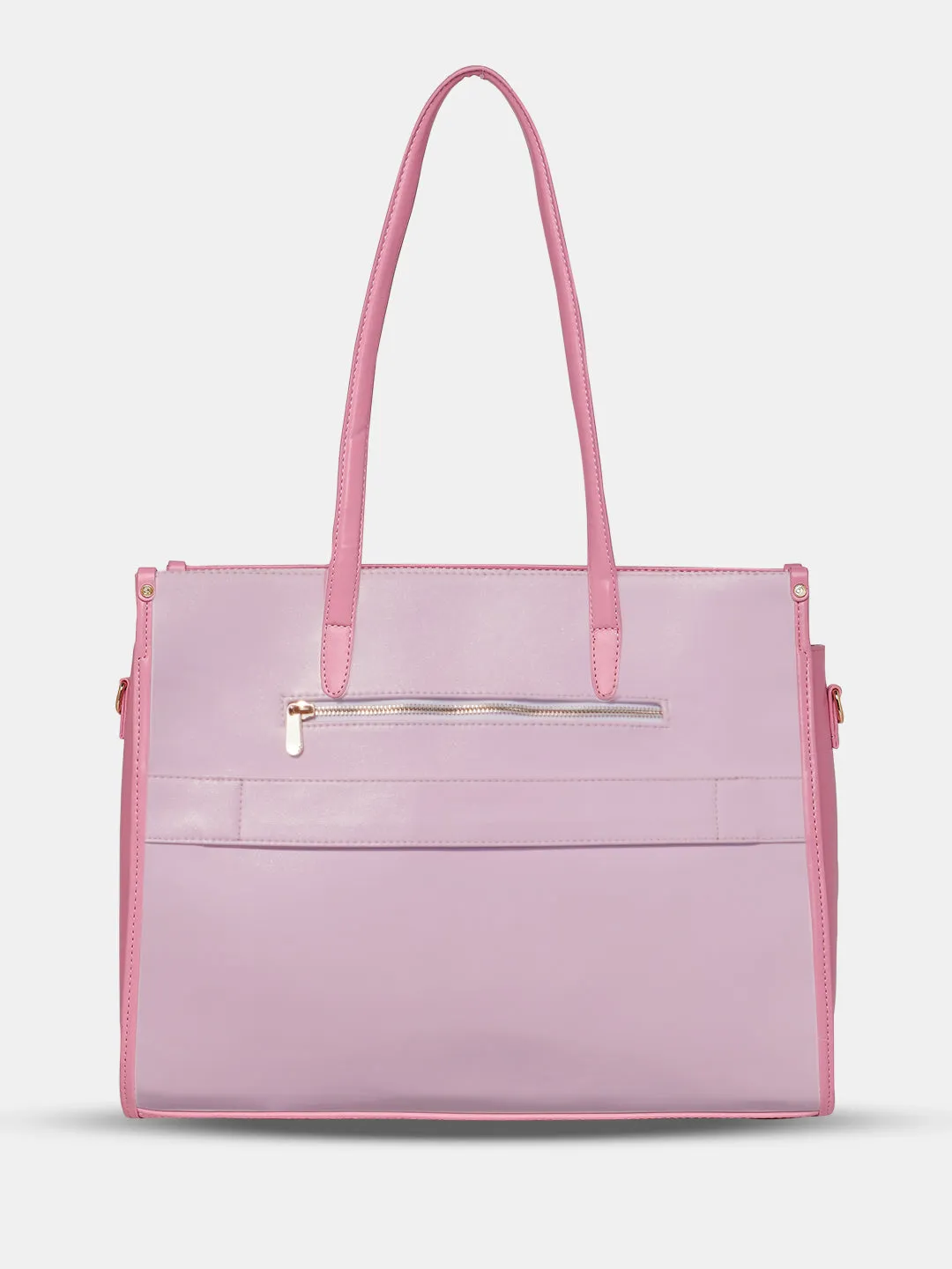 Caprese Aurora Large Pink Laptop Tote Bag