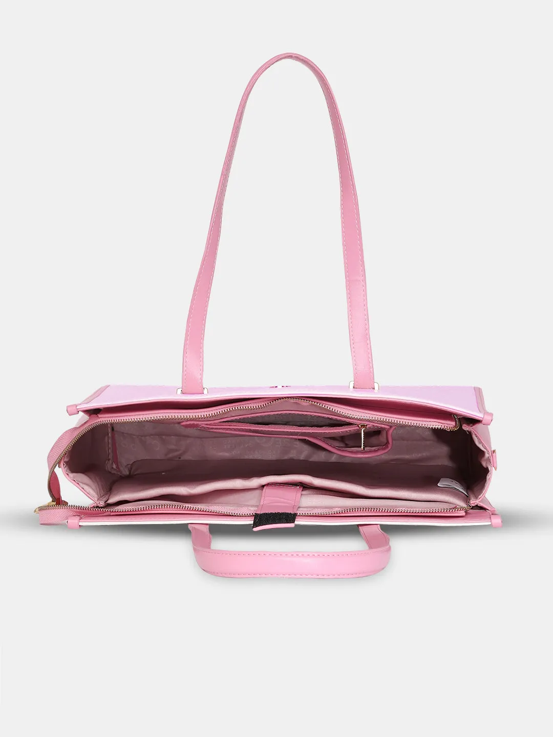 Caprese Aurora Large Pink Laptop Tote Bag