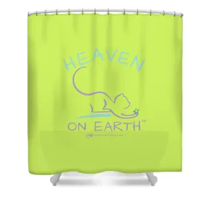 Cat/kitty Heaven On Earth - Shower Curtain