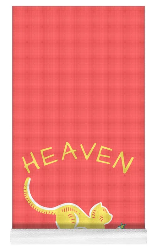 Cat/kitty Heaven On Earth - Yoga Mat