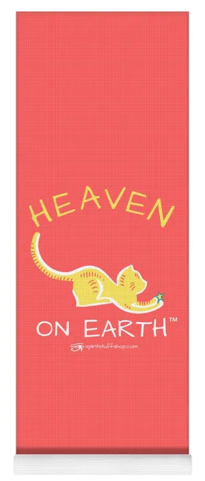 Cat/kitty Heaven On Earth - Yoga Mat