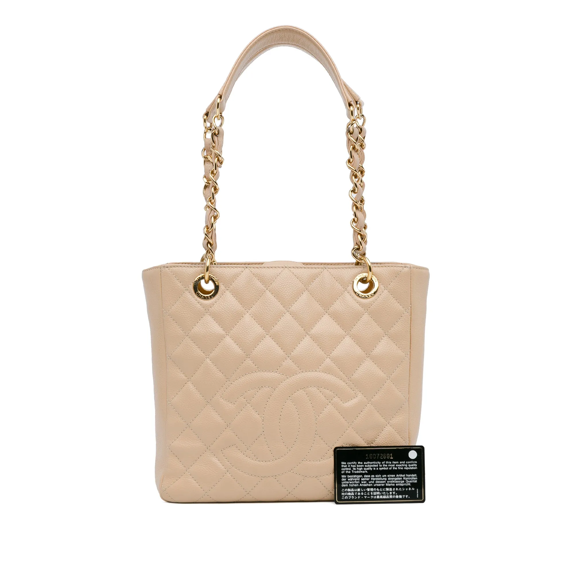 Caviar Petite Shopping Tote
