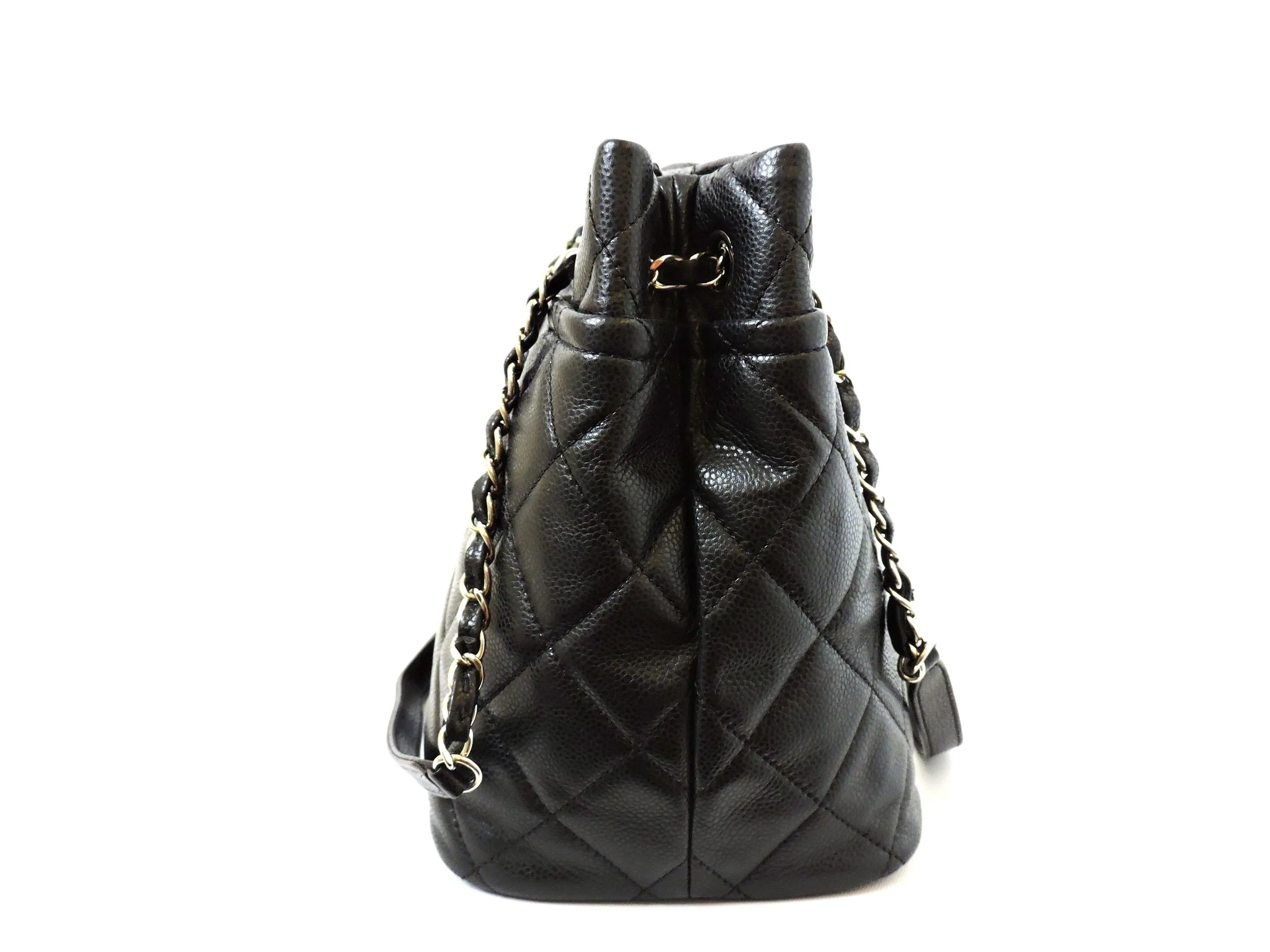 Chanel Caviar Cc Timeless Soft Shopper