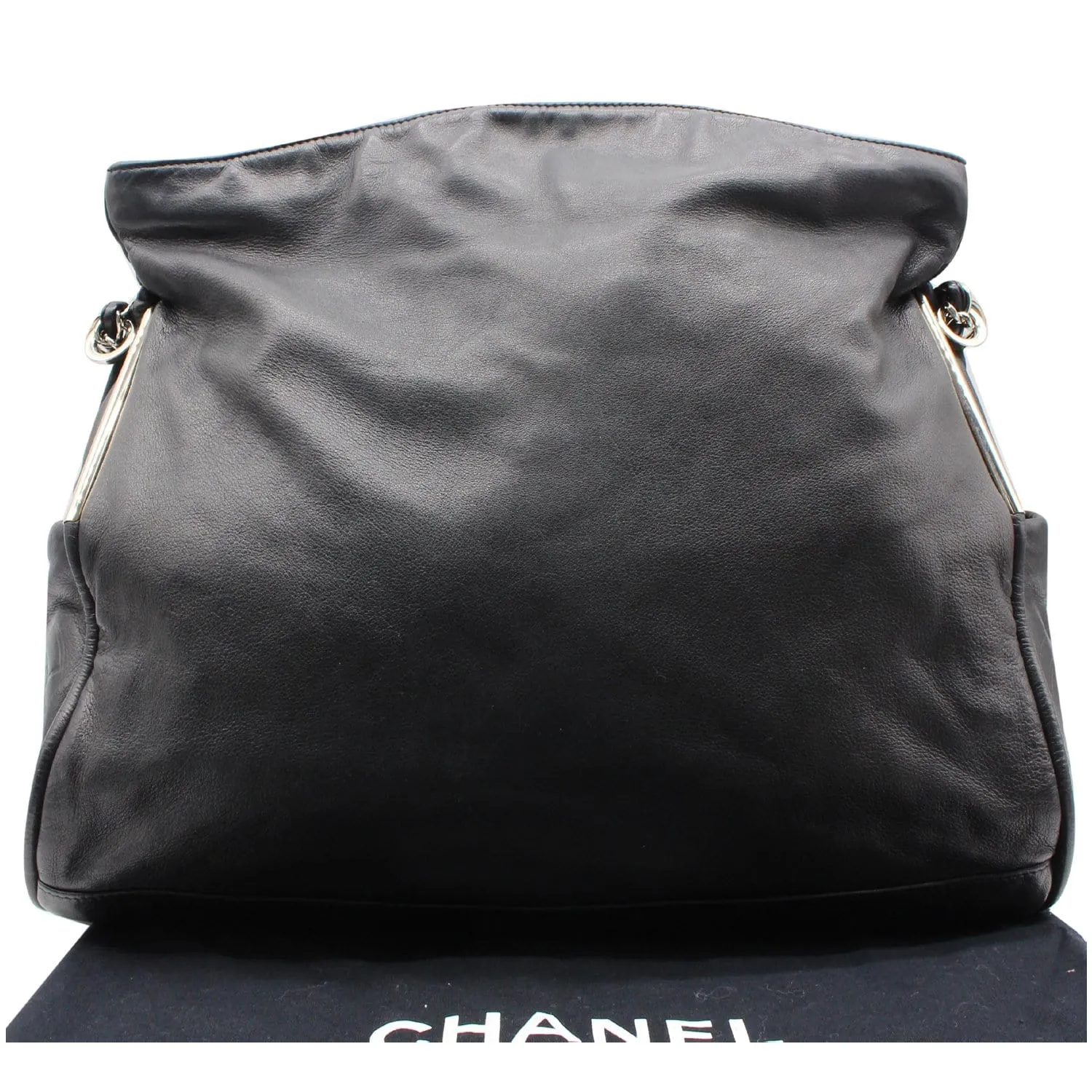 CHANEL Large Ultimate Soft Leather Hobo Bag Black