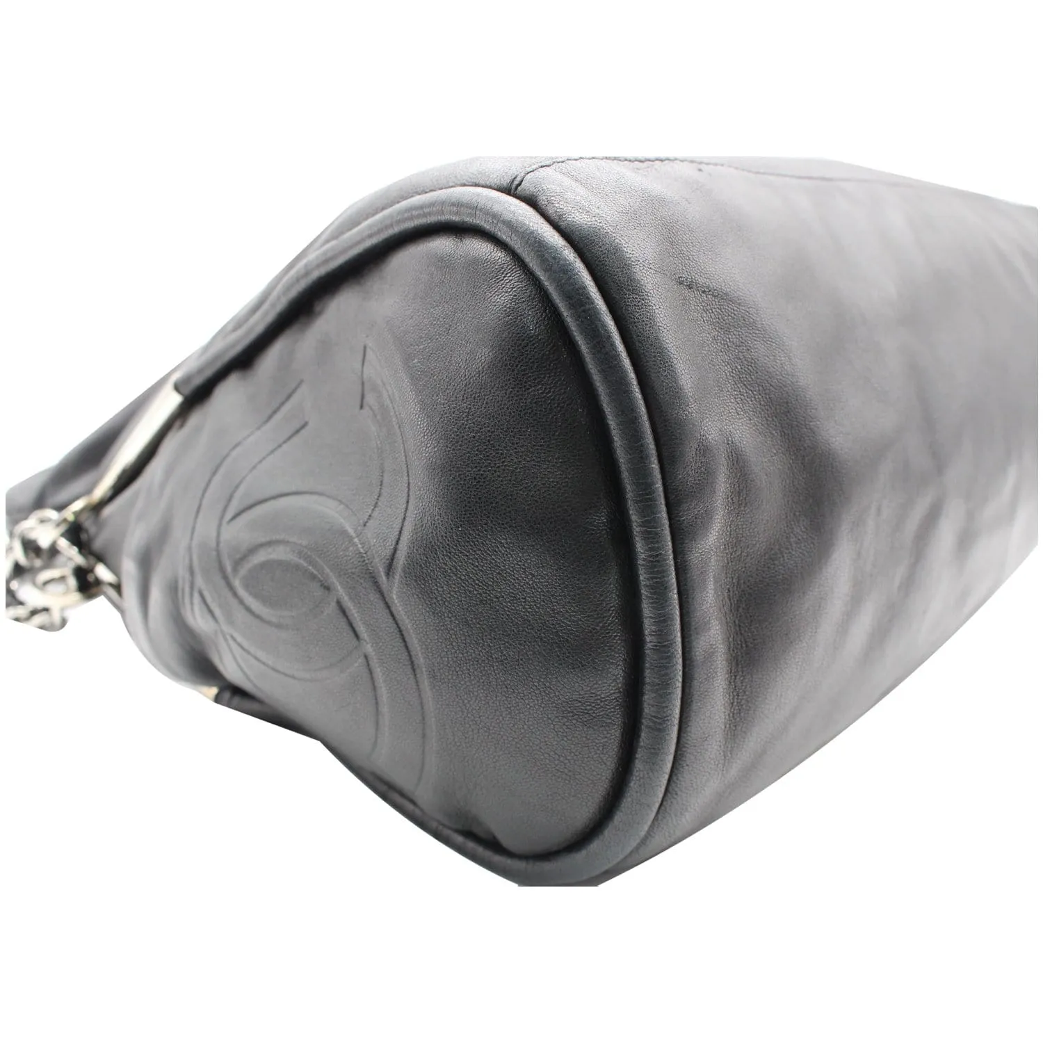 CHANEL Large Ultimate Soft Leather Hobo Bag Black