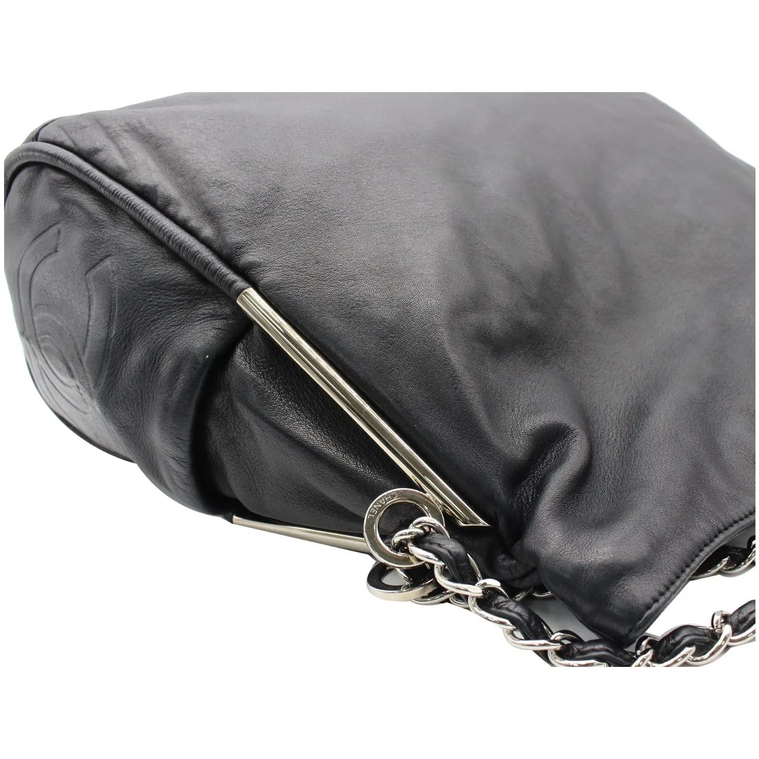 CHANEL Large Ultimate Soft Leather Hobo Bag Black