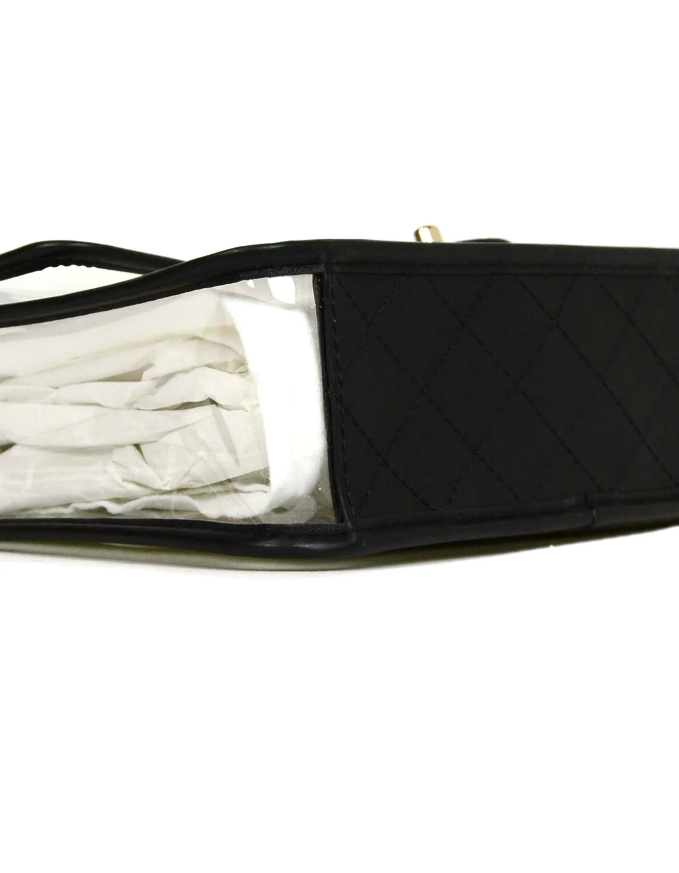 Chanel NWT PVC/ Lambskin Medium Coco Sand Flap Bag