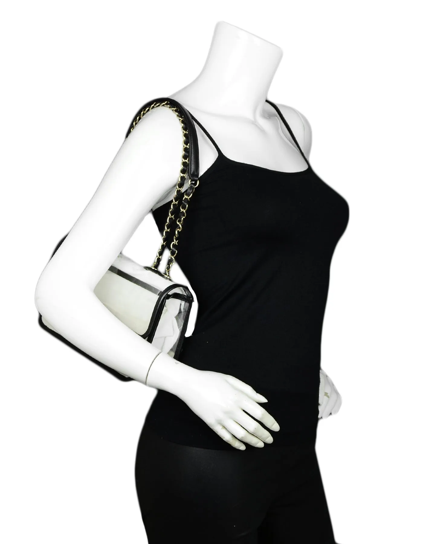 Chanel NWT PVC/ Lambskin Medium Coco Sand Flap Bag