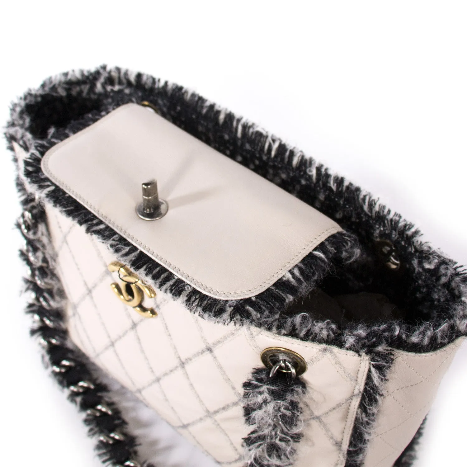 Chanel Tweedy Tote Bag
