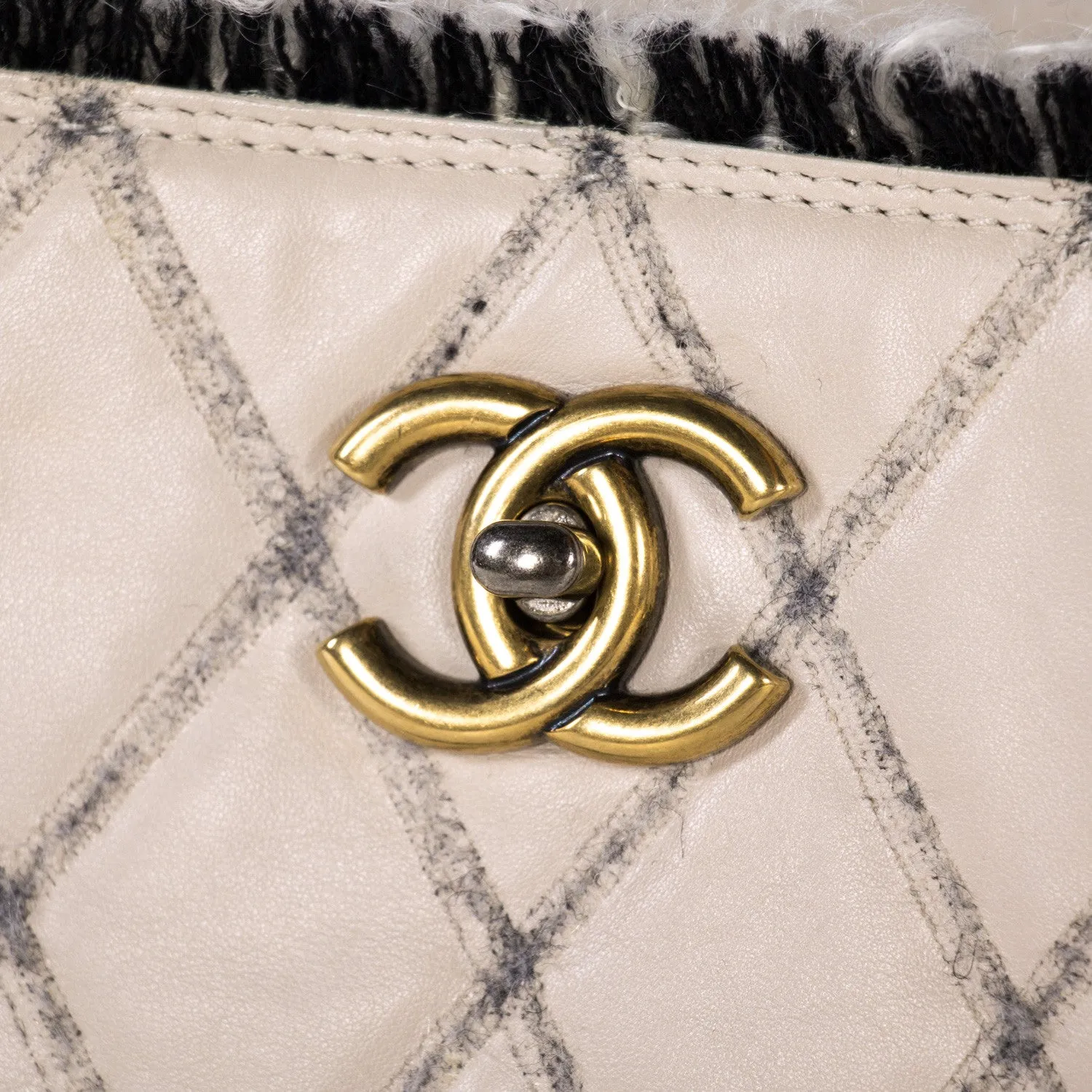 Chanel Tweedy Tote Bag