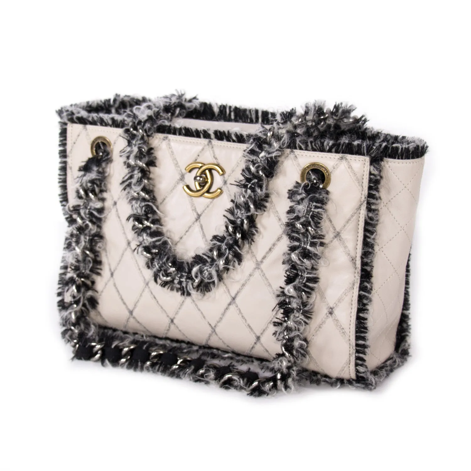 Chanel Tweedy Tote Bag