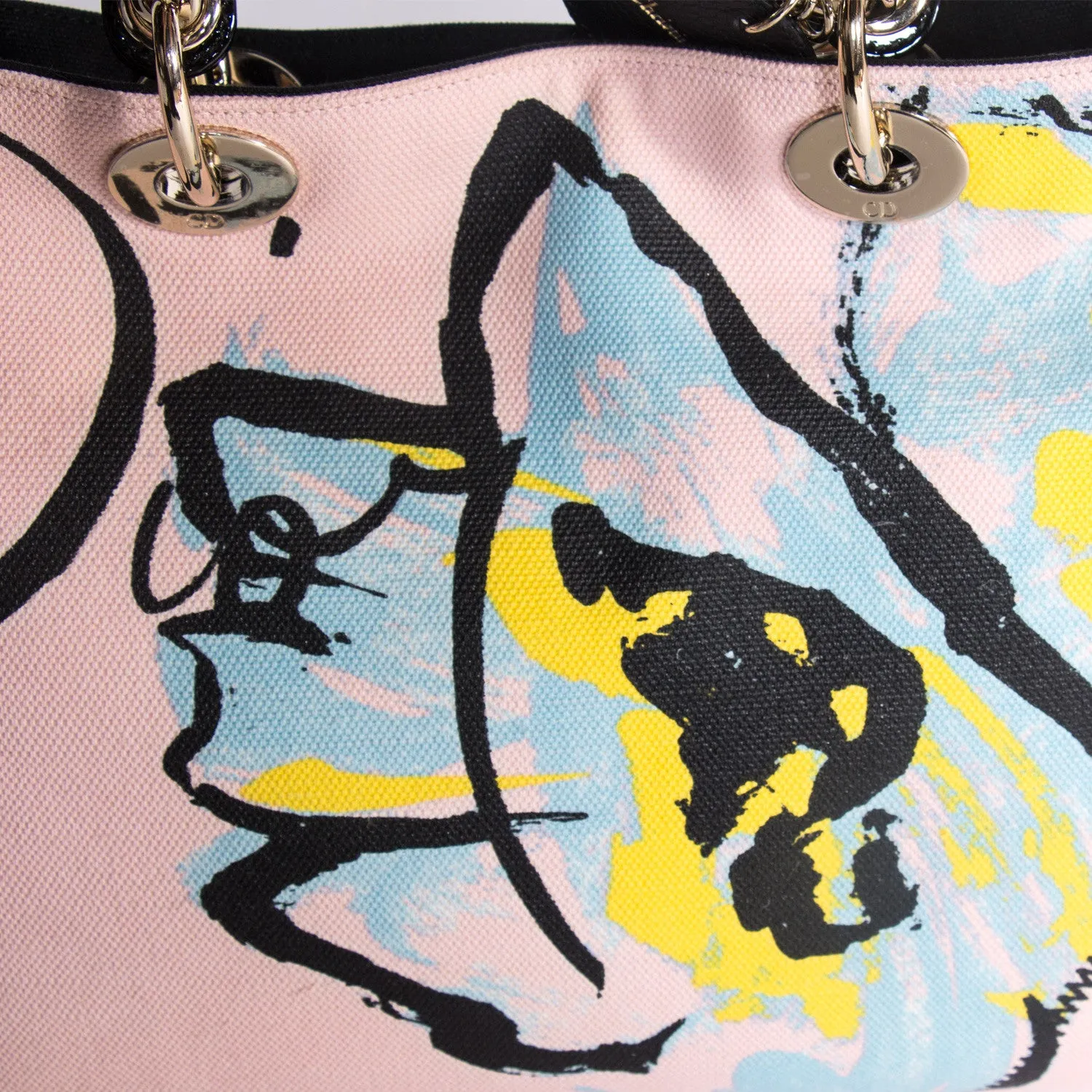 Christian Dior D-Light Canvas Bag
