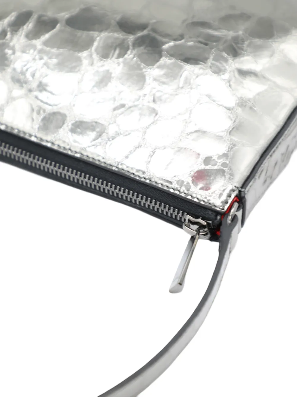 Christian Louboutin Loubila Calf Dundee Shoulder Bag in Antracite | In-Store Only