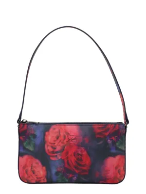 Christian Louboutin Loubila Shoulder Calf Paris in Roses Multi | In-Store Only