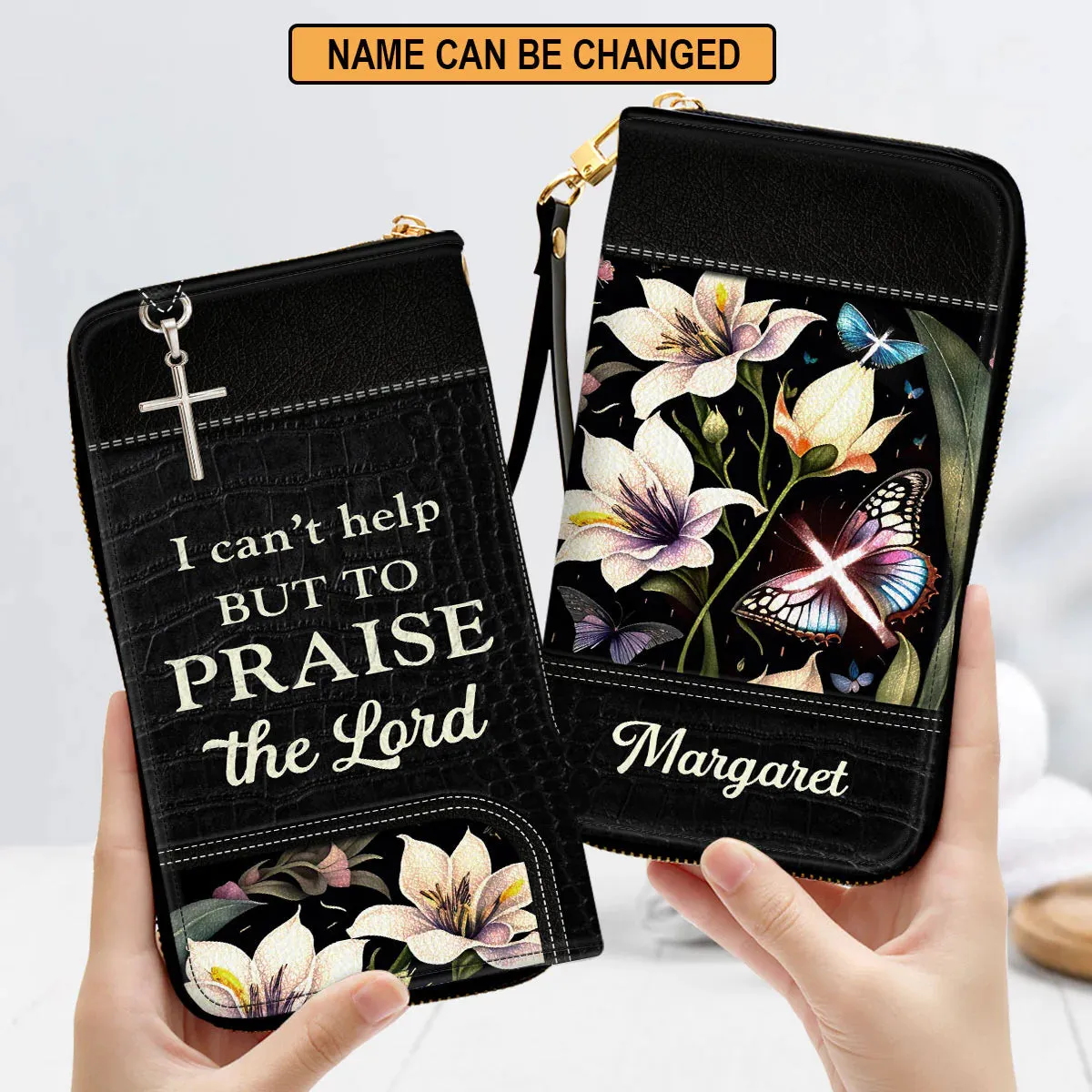 Christianart Handbag, Personalized Hand Bag, I Can't Help But To Praise The Lord, Personalized Gifts, Gifts for Women.