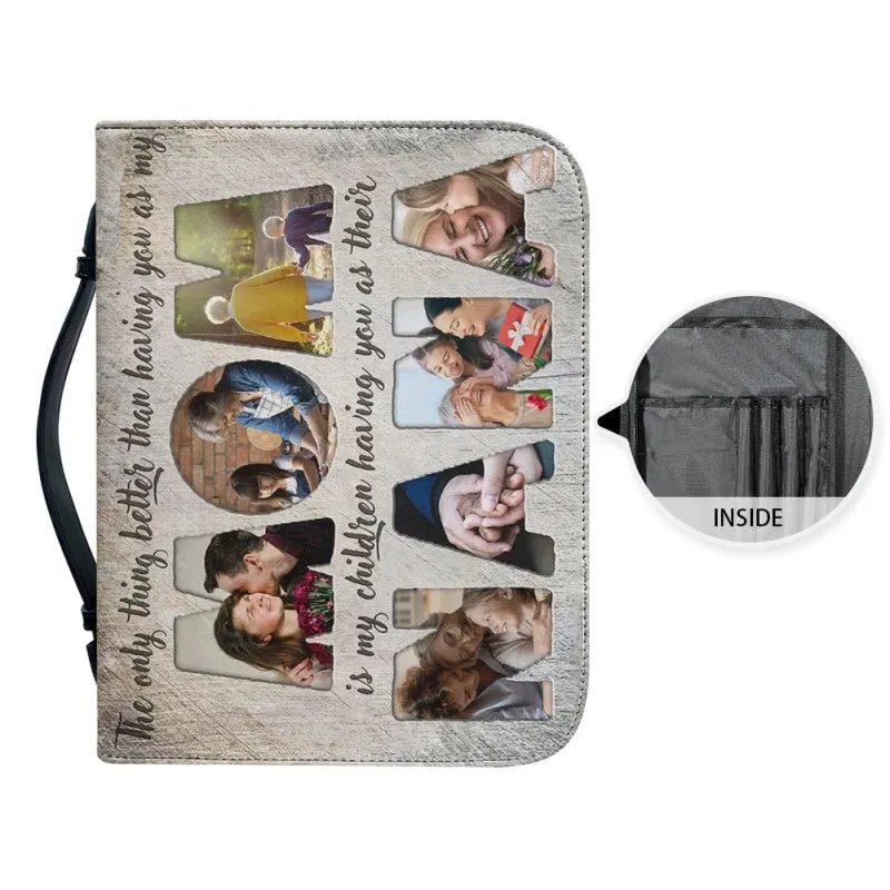 CHRISTIANARTBAG Bible Cover - Cherished Memories Custom Photo Bible Cover - CABBBCV03170324.